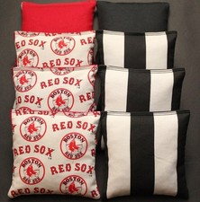 BOSTON RED SOX Cornhole Bean Bags ACA Regulation Corn Toss Vintage MLB Print