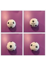 LOGO GOLF BALL- 1 UNIQUE 1929 B /GOLF COURSE TRUVIS BLACK LOGO NEW