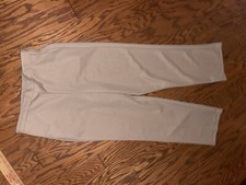 Alfred Dunner Pants Womens 8 Brown Classic Fit Straight Leg Pull On WTF45 