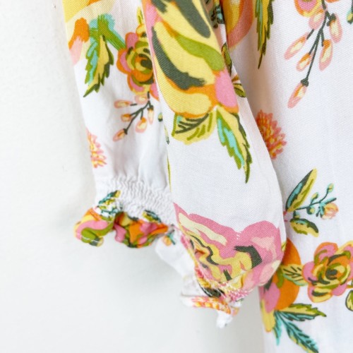 MATILDA JANE Sunday Best Cheery Swing Dress Sz XS Farmhouse Floral Cottagecore - Picture 6 of 8