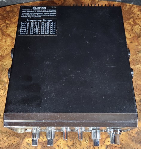 Vintage General Lee AM / FM Transceiver CB Radio i mikrofon Cobra DZIAŁAJĄCY - Zdjęcie 6 z 15