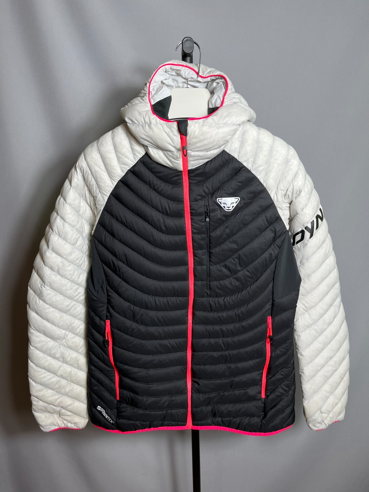 Dynafit Radical Down chaqueta downtek con capucha para mujer blanco y negro t...