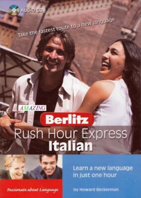Italienische Berlitz Rush Hour Express DVD Top-Qualität kostenloser Versand UK