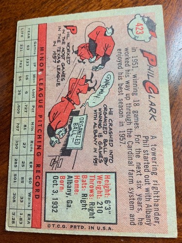 1958 Topps Baseballkarte Singles - Complete Your Set - Pick A Card - Bild 179 von 239