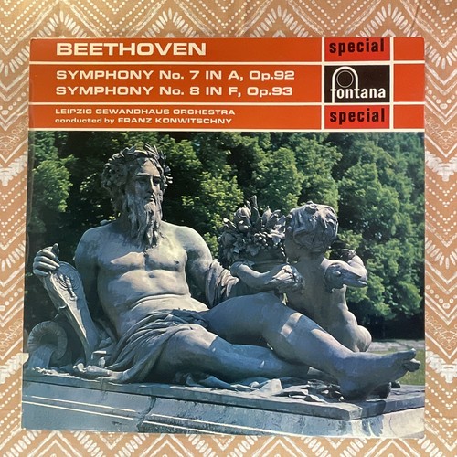 BEETHOVEN SINFONIE Nr. 7 in A, 0p. 92, 12" Vinyl LP Schallplatte
