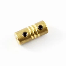 Motor Shaft Sleeve Coupling Joint Adapter 2.2mm To 2.3mm Brass For RC Car Boat