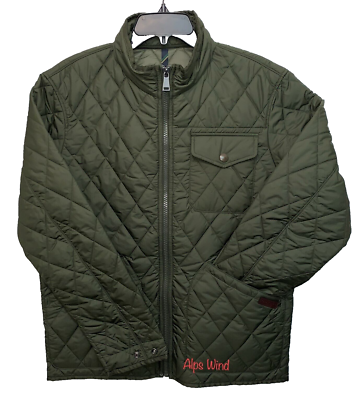 Polo Ralph Lauren Men's Quilted Newbury Jacket Olive Green SZ.XXL