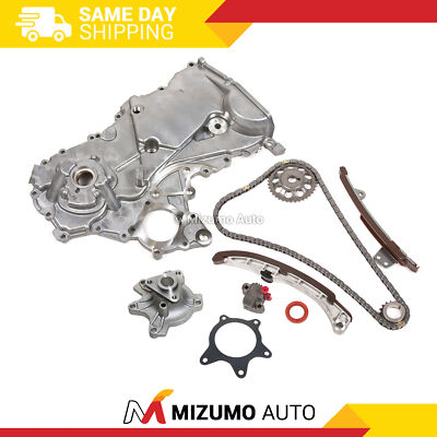 Timing Chain Kit Water Pump Oil Pump Fit Toyota Echo Yaris Scion xA xB 1.5 1NZFE