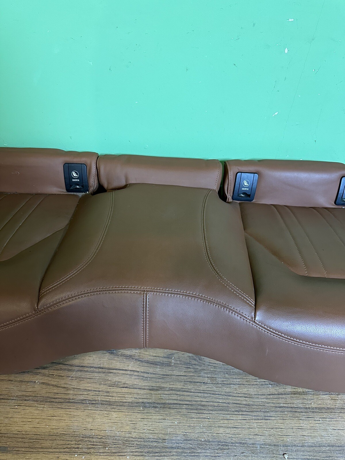 2014-2017 Maserati Ghibli Rear Lower Seat Bottom Bench Cushion Leather Cover OEM