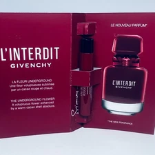GIVENCHY L'interdit Eau de Parfum Rouge Ultime Sample Spray .03oz / 1 ml
