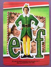 ELF Buddy Hobbs the Oversize Elf in Full Uniform Will Ferrell Movie Playing Card