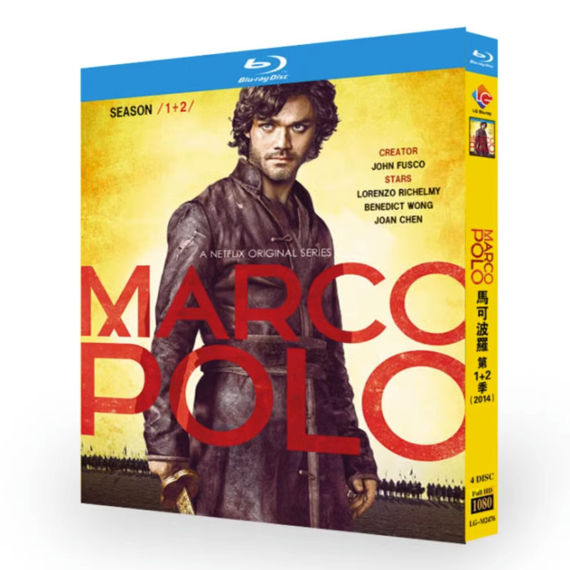 Marco Polo Season 12 (2016)Brand New Boxed Bluray HD TV series 4