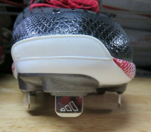 Adidas Adizero Afterburner niedrige Baseballstollen Herren 11 SPG 753001 rot schwarz - Bild 3 von 11