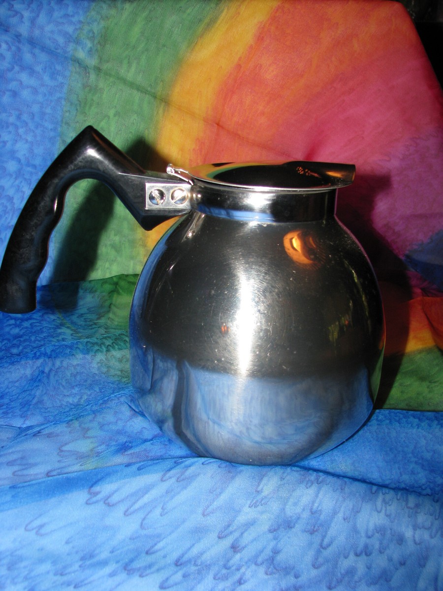 Restaurant Style Stainless Steel Water, Coffee or Tea Server 8 Cups | eBay