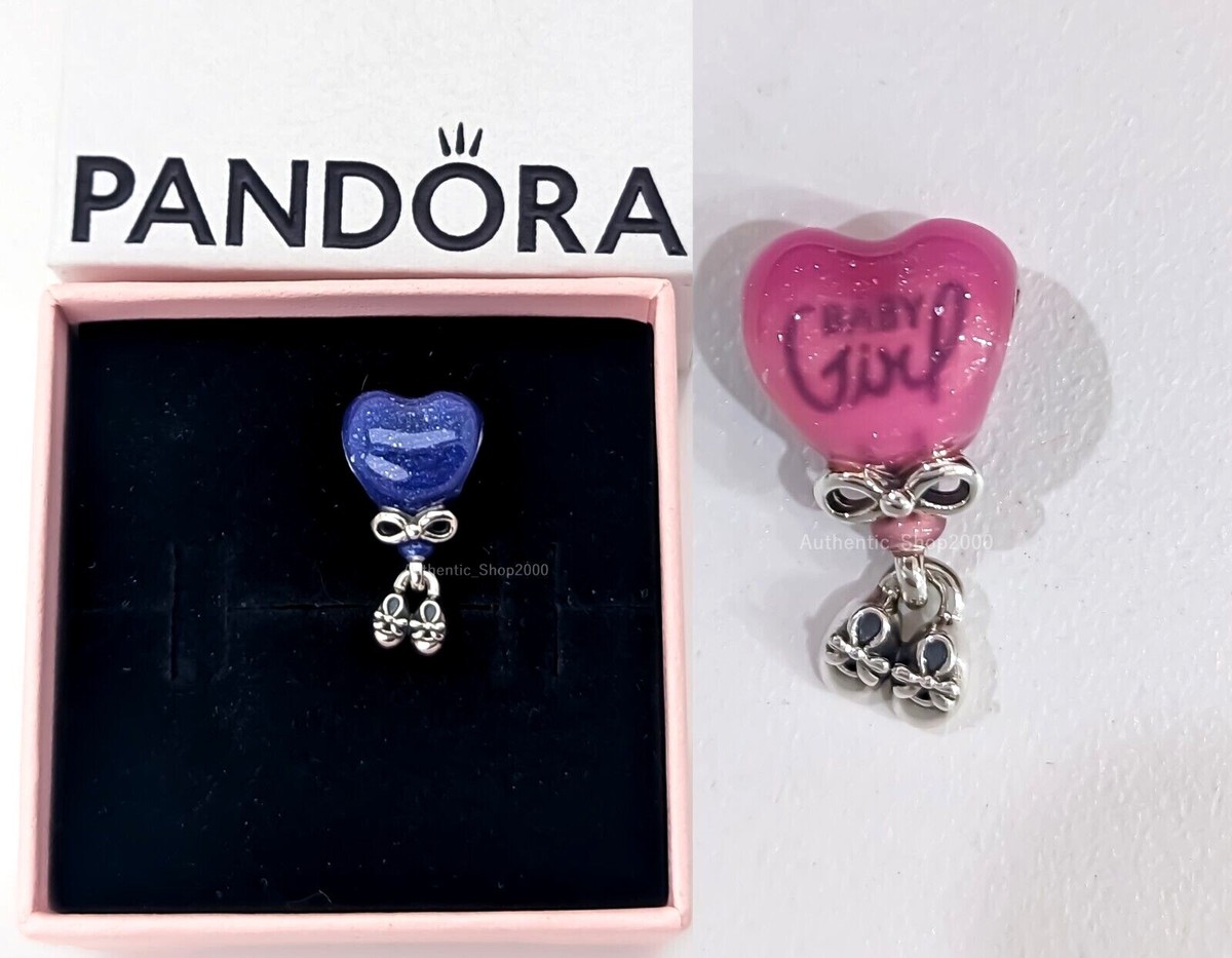 New 100% Authentic PANDORA 925 Color-changing Gender Reveal Girl