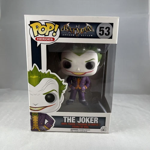 Funko Pop! Vinyl: Batman: Arkham Asylum - The Joker #53