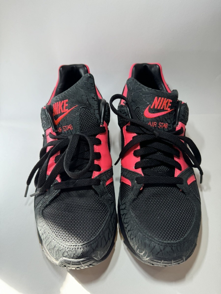 2008 Nike Air Stab Premium Runnin N Gunnin Infrared Size 9.5 | eBay
