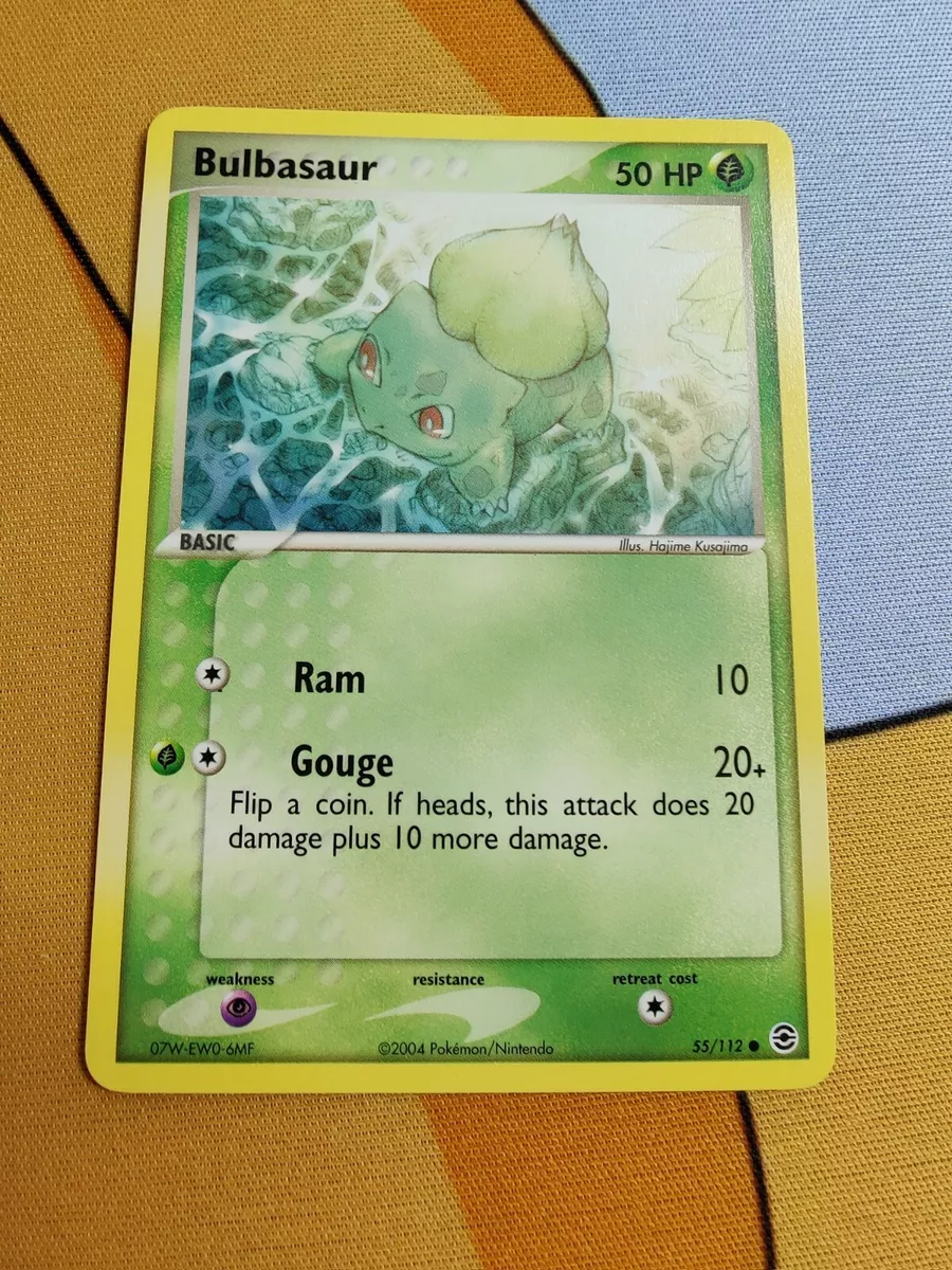 Bulbasaur | EX | EX Fire Red & Leaf Green 55/112 | Common | Pokemon