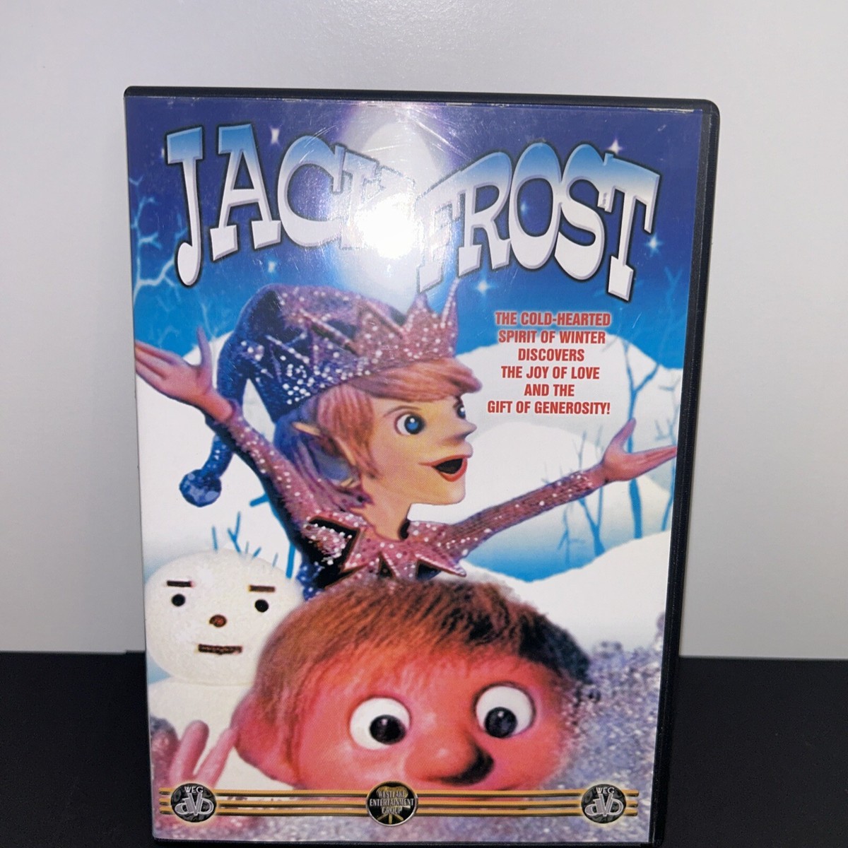 JACK FROST STOP MOTION ANIMATED DVD MOVIE, BUDDY HACKETT, ROBERT