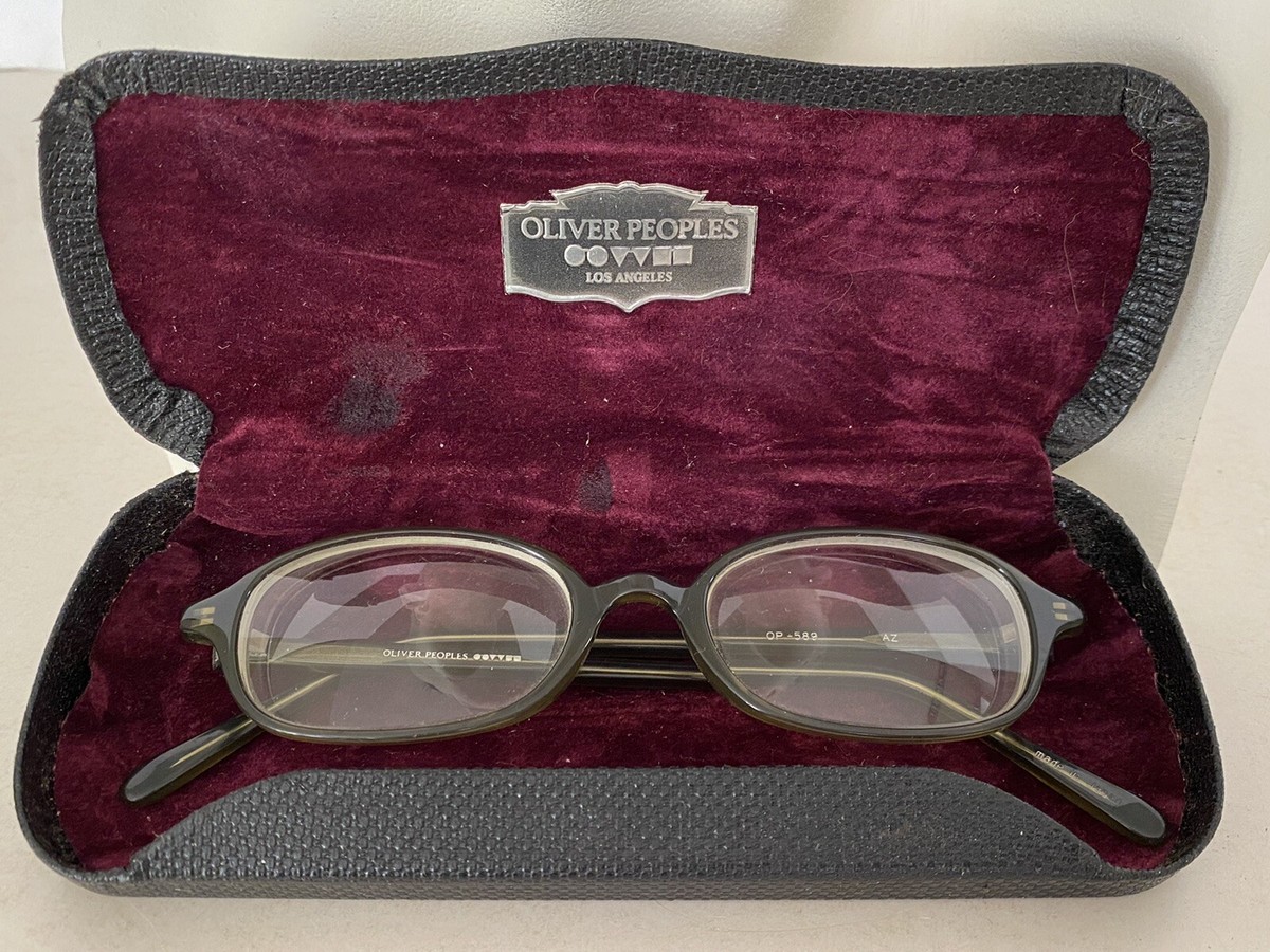 VINTAGE OLIVER PEOPLES OP-589 EYEGLASSES FRAME W/ORGINAL  display picture 1