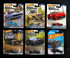 Hot Wheels Real Riders -  Fast & Furious complete set of 5 + bonus Baja Blazer