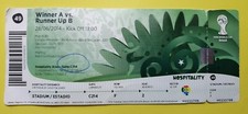 FIFA World Cup 2014 Match 49 Brazil Chile Hospitality Ticket