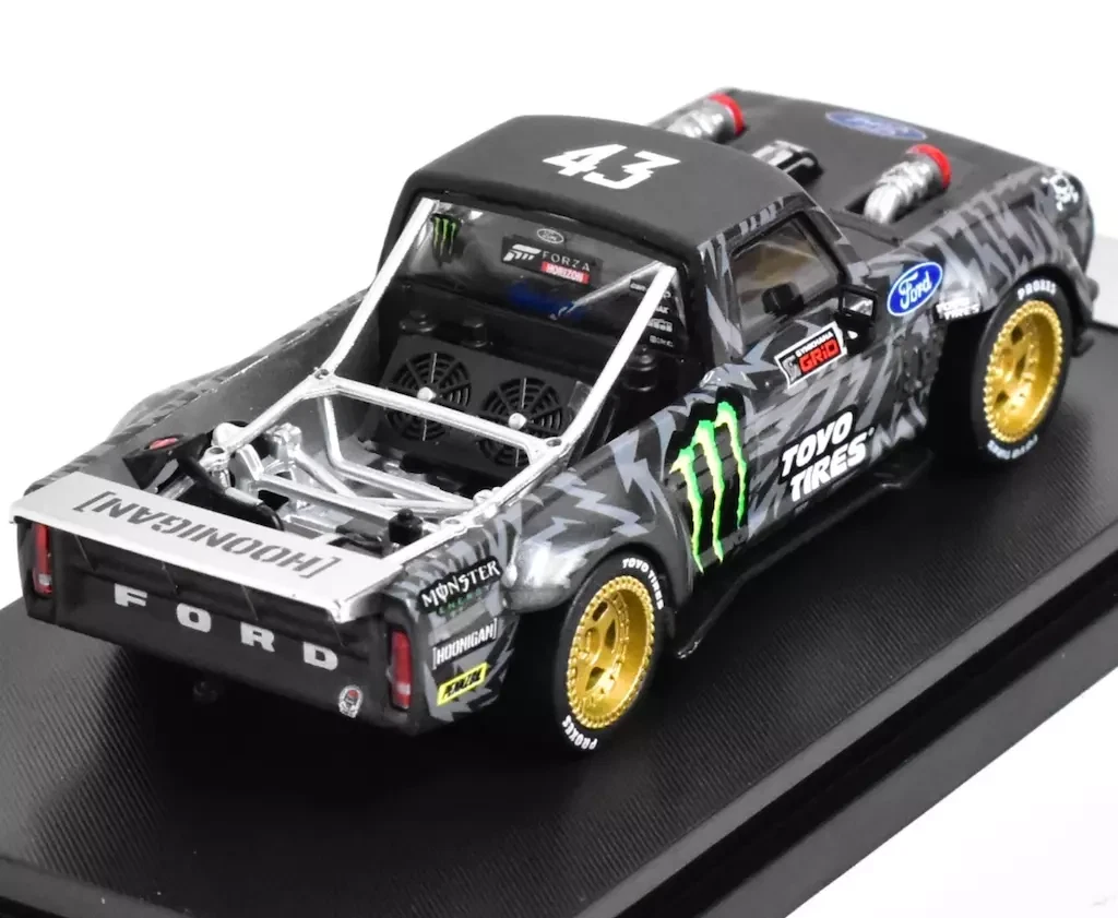 SW 1:64 1977 F150 Hoonigan #43 Pickup Truck Sports Model