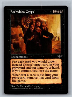 Magic The Gathering Mirage Forbidden Crypt MTG TCG CCG