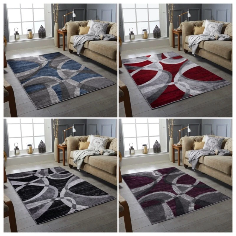 MODERN DESIGN RUGS SMALL XLARGE LIVING ROOM FLOOR BEDROOM CARPET MATS RUGS