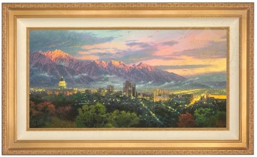 Thomas Kinkade Home Is Where The Heart Is II Numbered Framed