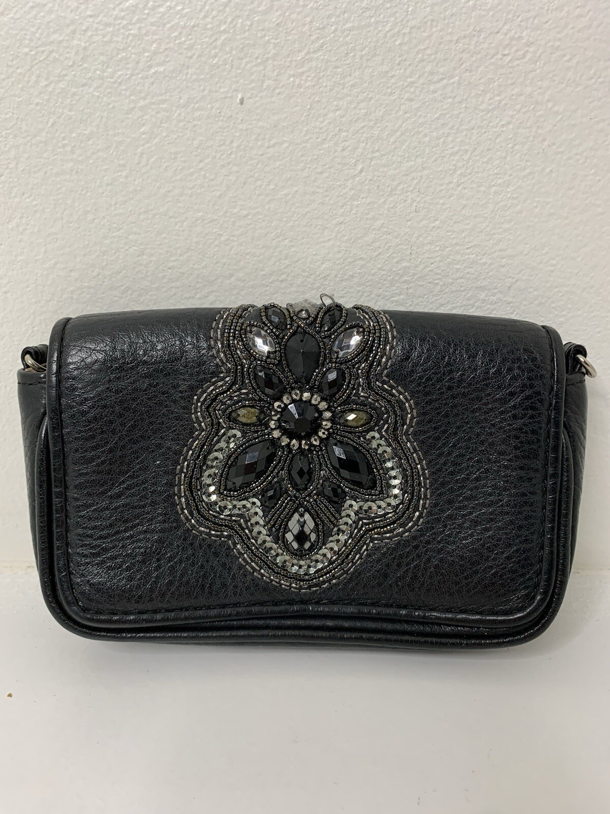 PONY Portafoglio BRIGHTON ANJU GIOIELLO con patta di perline mini portafoglio