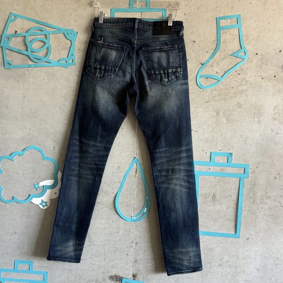 Mens PRPS Stretch Slim Fit Jeans Blue Size 30x32 $178 - Image 2 of 4