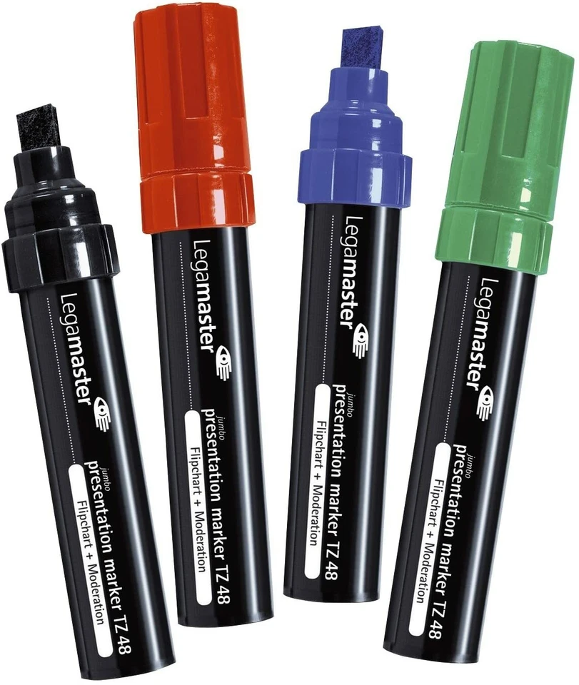 Legamaster 7-155594 Presentation Marker TZ 48 Jumbo, kein Durchdrücken