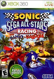 Sonic & Sega All-Stars Racing With Banjo-Kazooie (Microsoft Xbox 360, 2010)