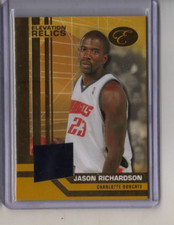 #3/19 (ONLY 19) 2007 BOWMAN ELEVATION JASON RICHARDSON JERSEY (NON-AUTO) READ