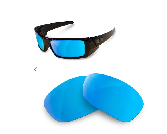 newpolar Polarized Replacement Lenses for oakley gascan blue