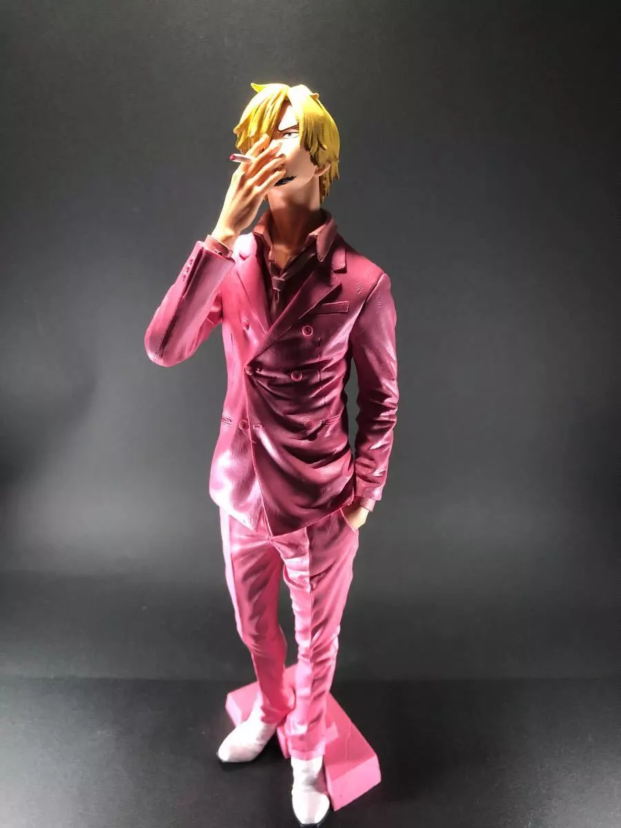 Bandai King Of Artist One Piece The Sanji Special Color Pink Ver. Figure