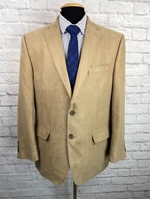 CHAPS MENS BROWN CLASSIC SPORT COAT BLAZER 42R