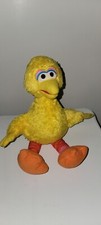 Hasbro Sesame Street Big Bird 10" Yellow Plush Stuffed Animal 2013 Very Fluffy