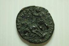 ANTICA MONETA / MEDAGLIA GRECO - O - ROMANA NON IDENTIFICATA DA CLASSIFICARE.