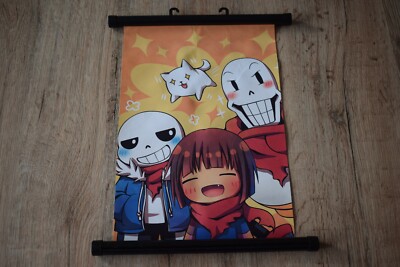 WS0307 Anime Manga Wallscroll Poster Kunstdrucke Bilder Skelett Ghost Party Trio