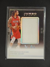 Steven Adams 2020-21 Panini Noir Basketball Jumbo Game Used Patch 36/99 [3hk
