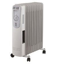 Oil Filled Radiator Portable Electric Heater Thermostat 7 Fins Column