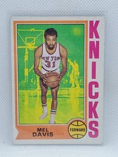 Mel Davis 1974/75 Topps Basketball #43 VGEx