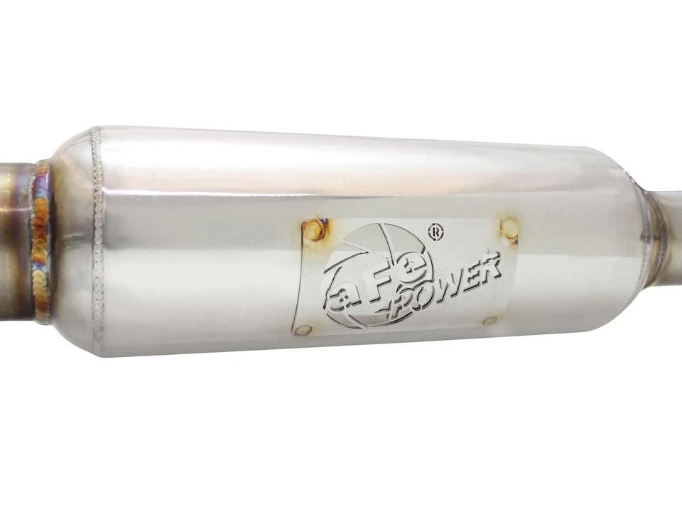 AFE Takeda 2-1/4 to 2.5" Axle-Back Exhaust System Fits 2011-16 Scion tC 2.5L Foto 4 de 4