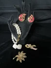 Vintage Avon Costume Jewelry 5 Piece Lot
