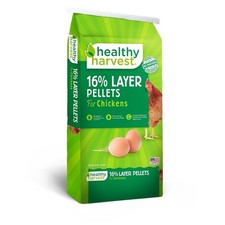 Natural Layer Pellets 16% Complete Chicken Feed Healthy Egg Production US