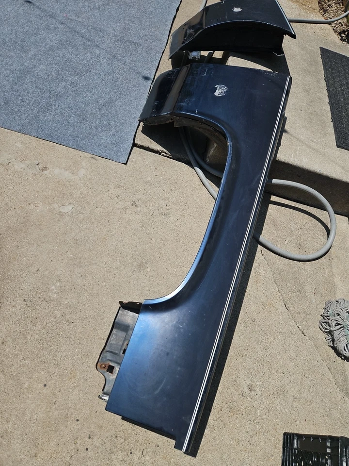 90 91 92 Cadillac brougham Delegance motorista esquerdo direito para-lamas laterais do passageiro - Imagem 3 de 4