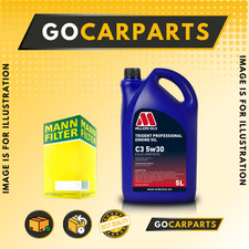FOR Land Rover Discovery Sport 2.0 D 4x4 2014>2023 MANN OIL SERVICE KIT 5W-30 6L
