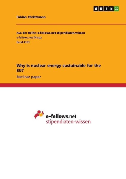 Why Is Nuclear Energy Sustainable For The Eu? Fabian Christmann-image